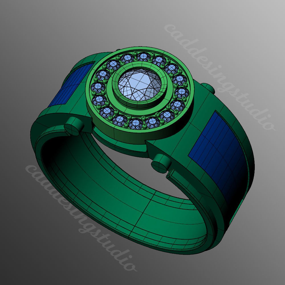 Ring od281 3D print model_2