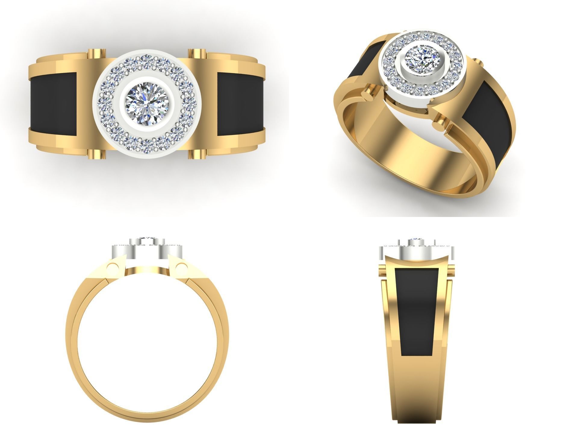 Ring od281 3D print model_3