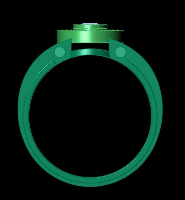 Ring od281 3D print model_7