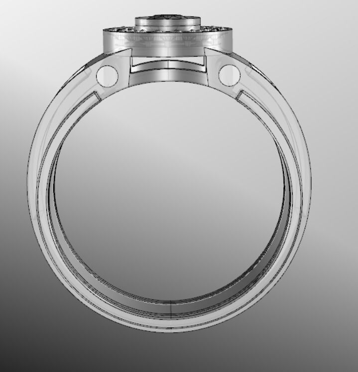 Ring od281 3D print model_13