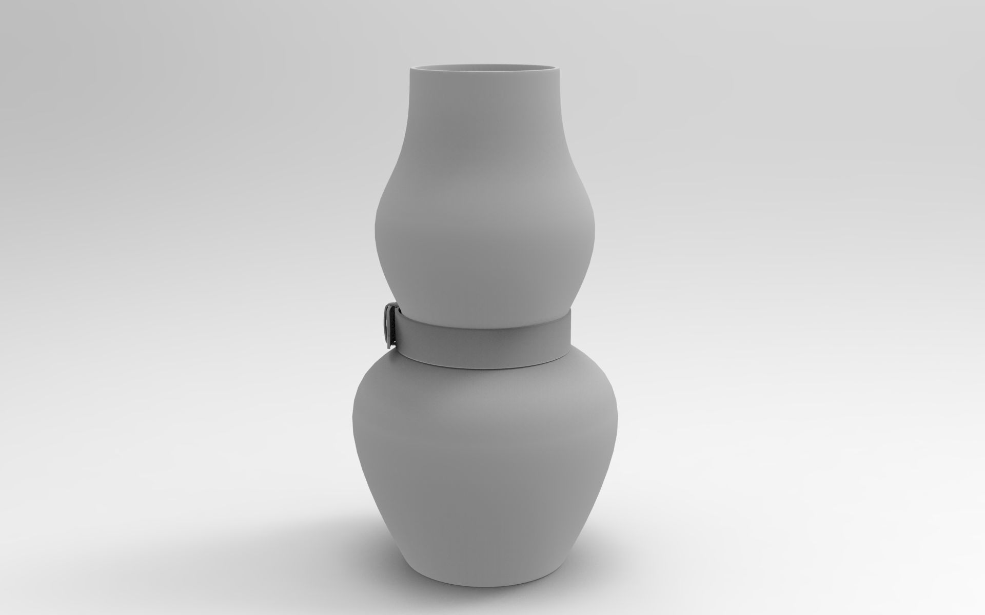 Alba Vase Low-poly 3D model_7