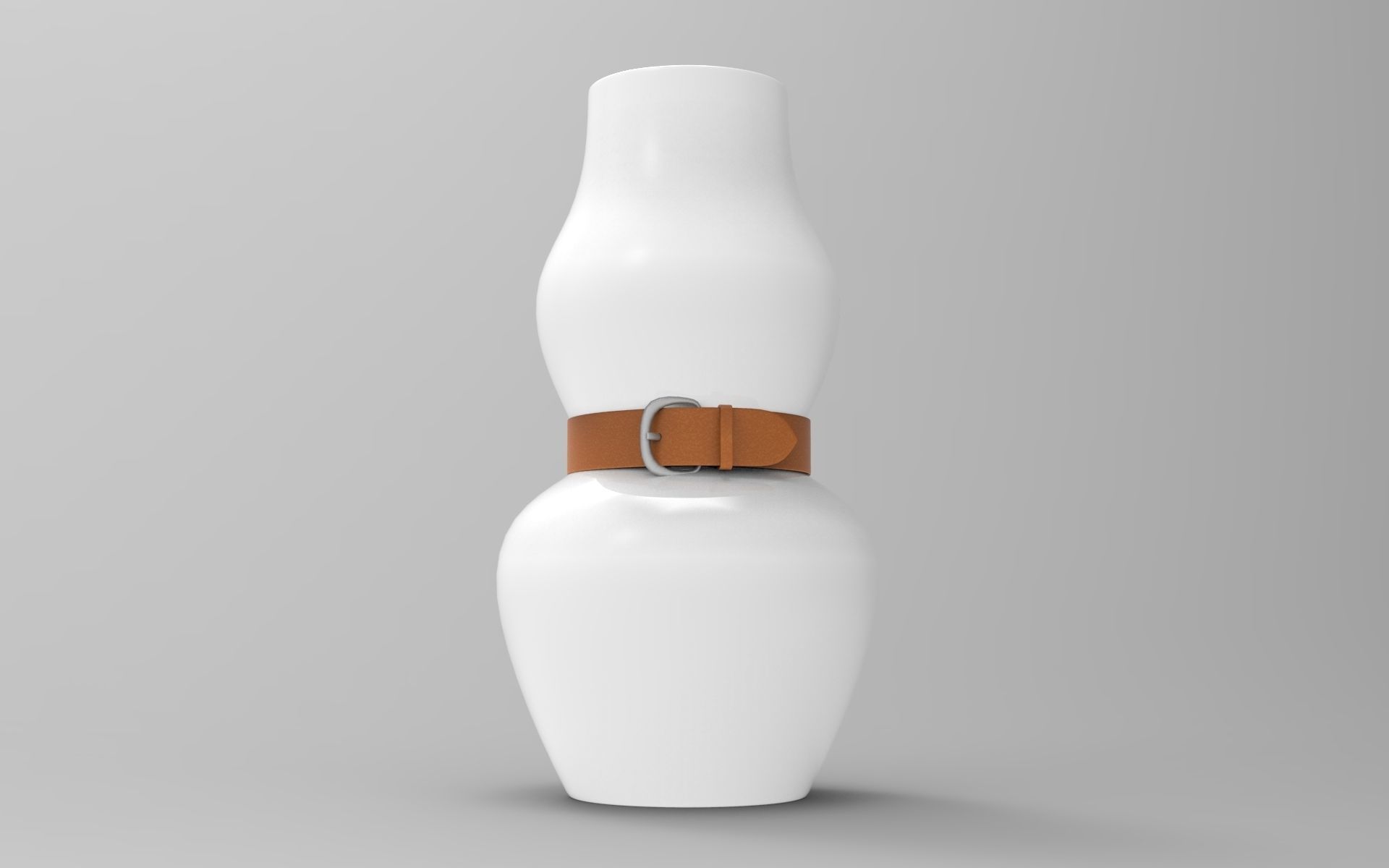 Alba Vase Low-poly 3D model_4
