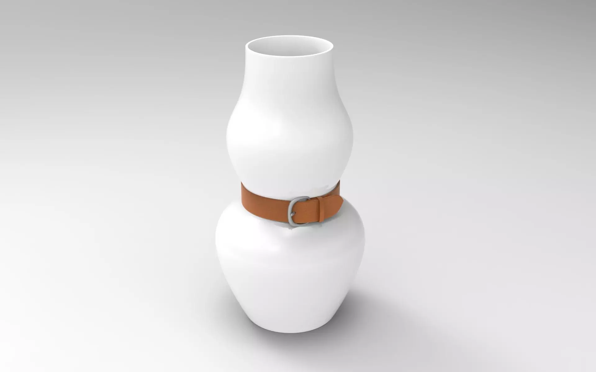 Alba Vase Low-poly 3D model_0