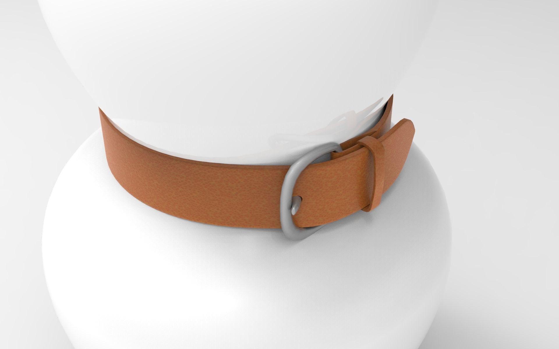 Alba Vase Low-poly 3D model_3