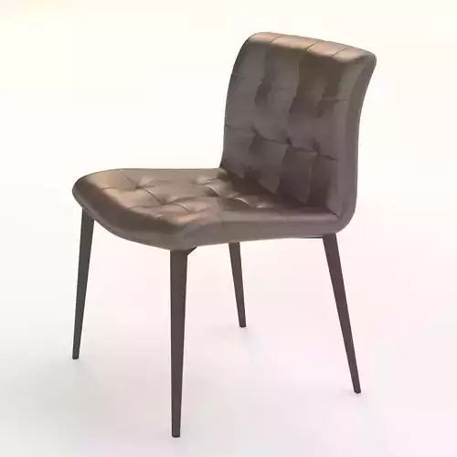 Design Depot Bontempi Casa Kuga Steel Leg Chair