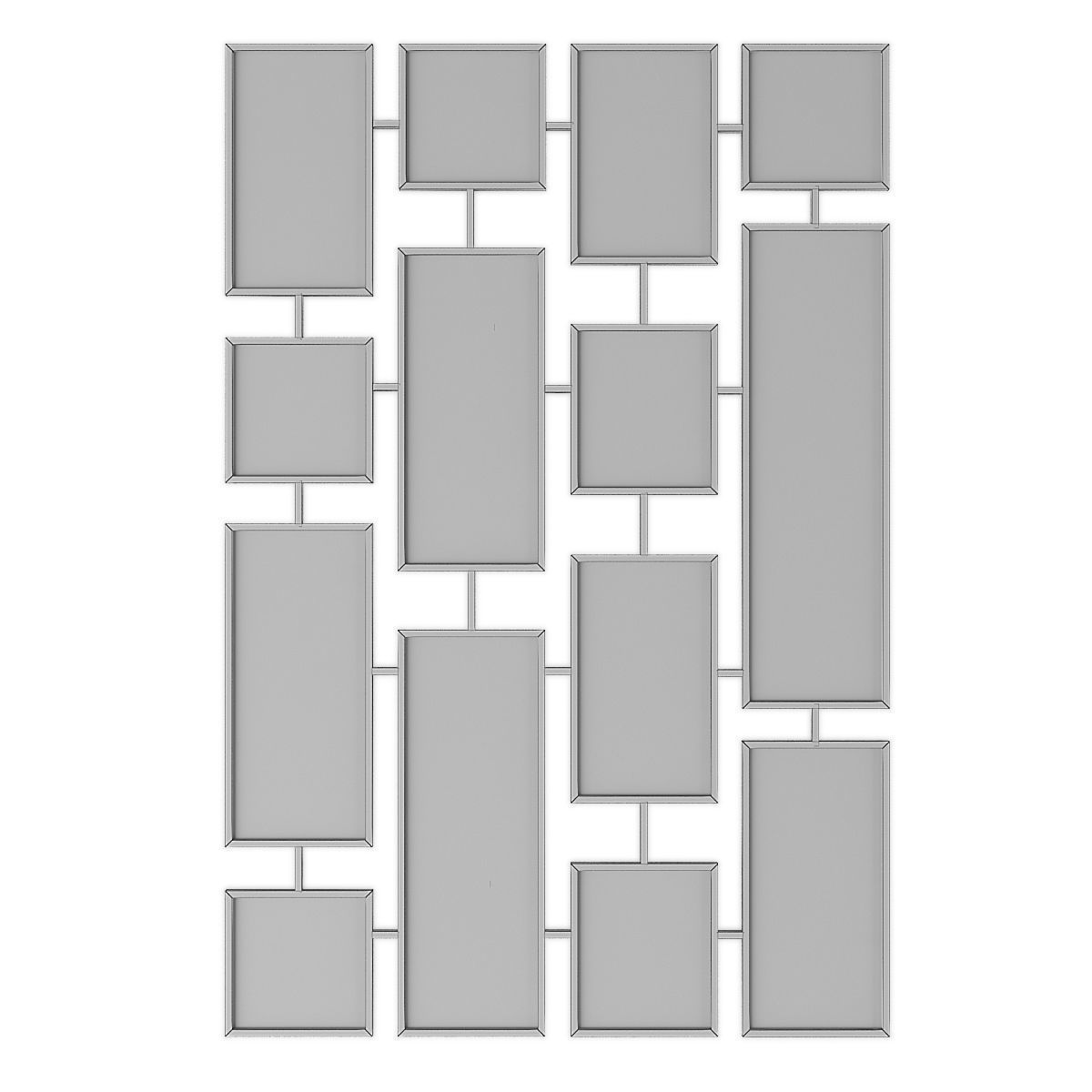 Mirror 013 Low-poly 3D model_1