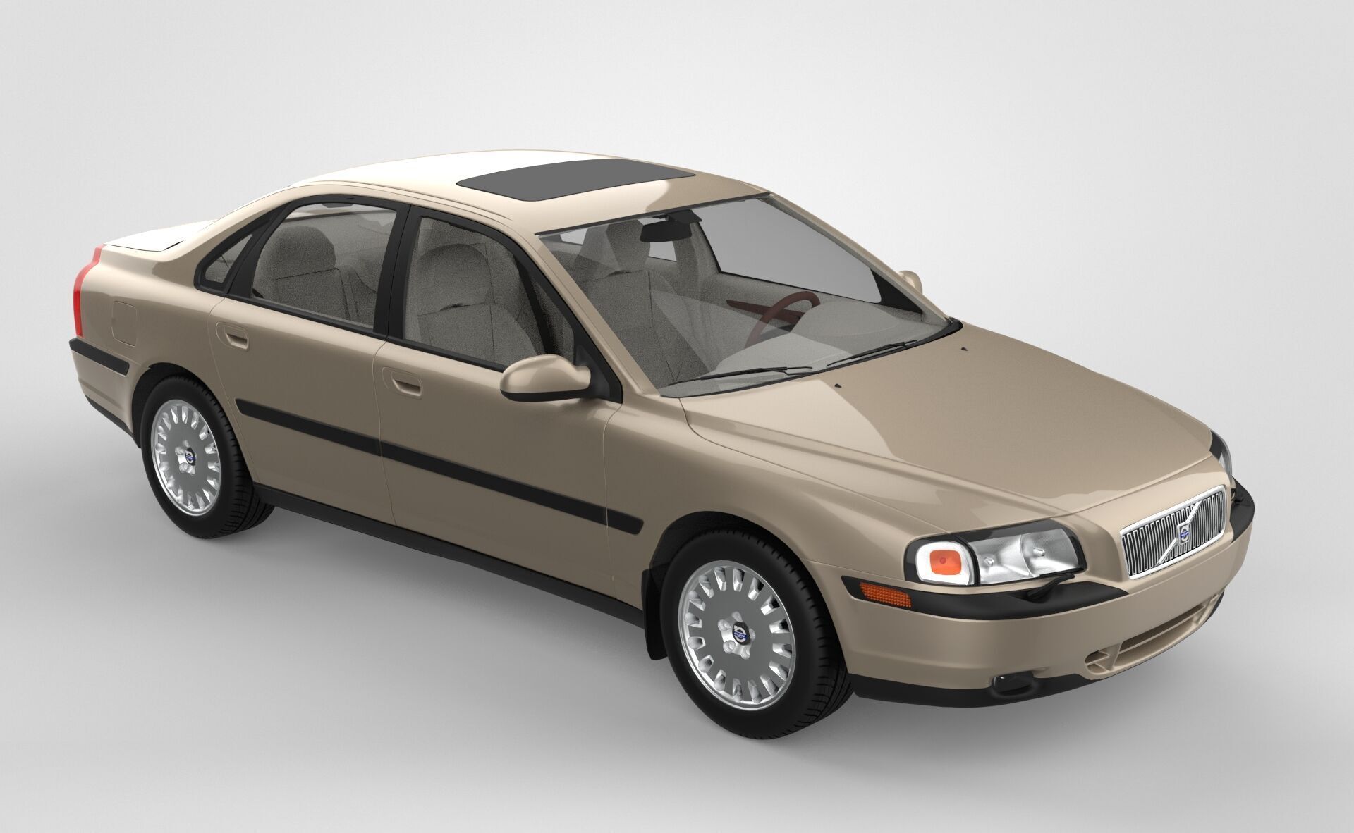 Volvo S80 T5 3D model_8