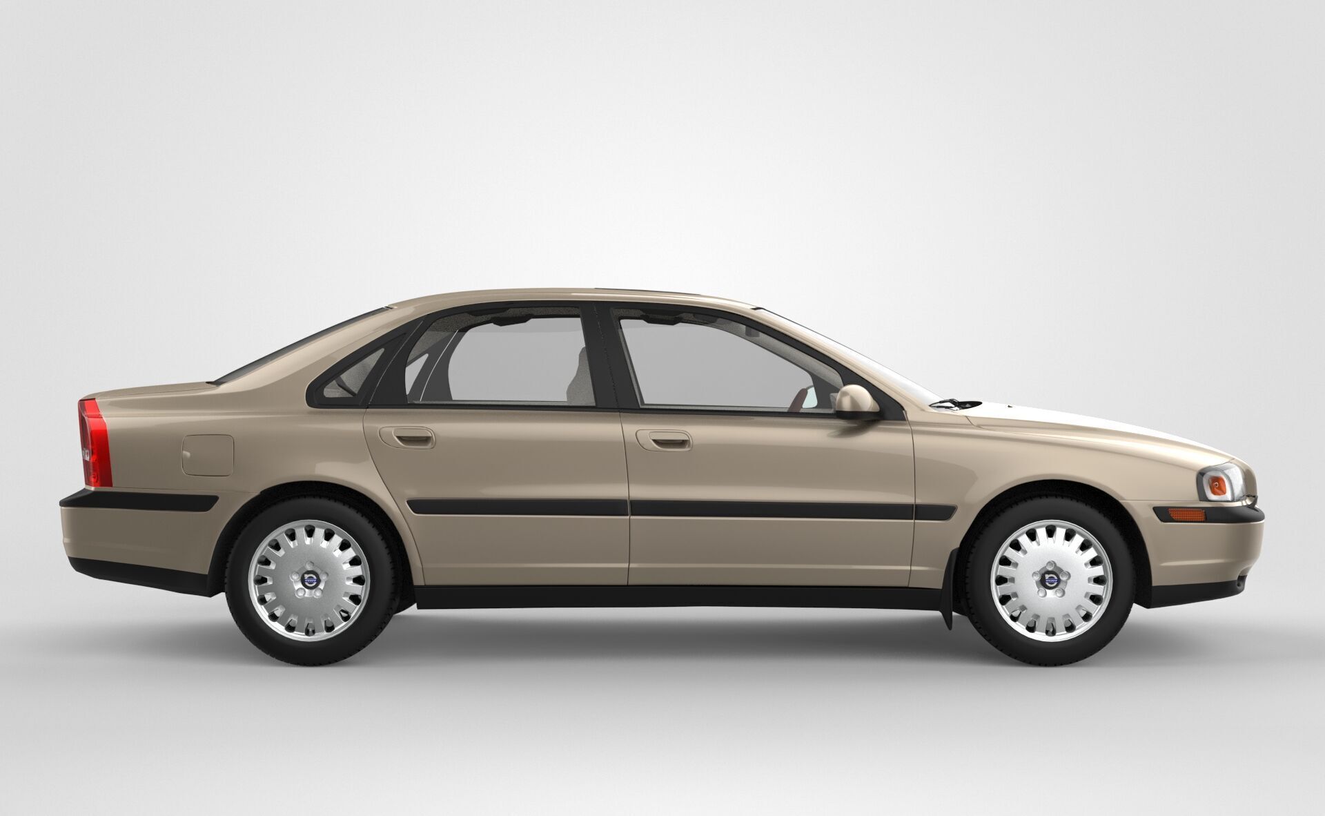Volvo S80 T5 3D model_7