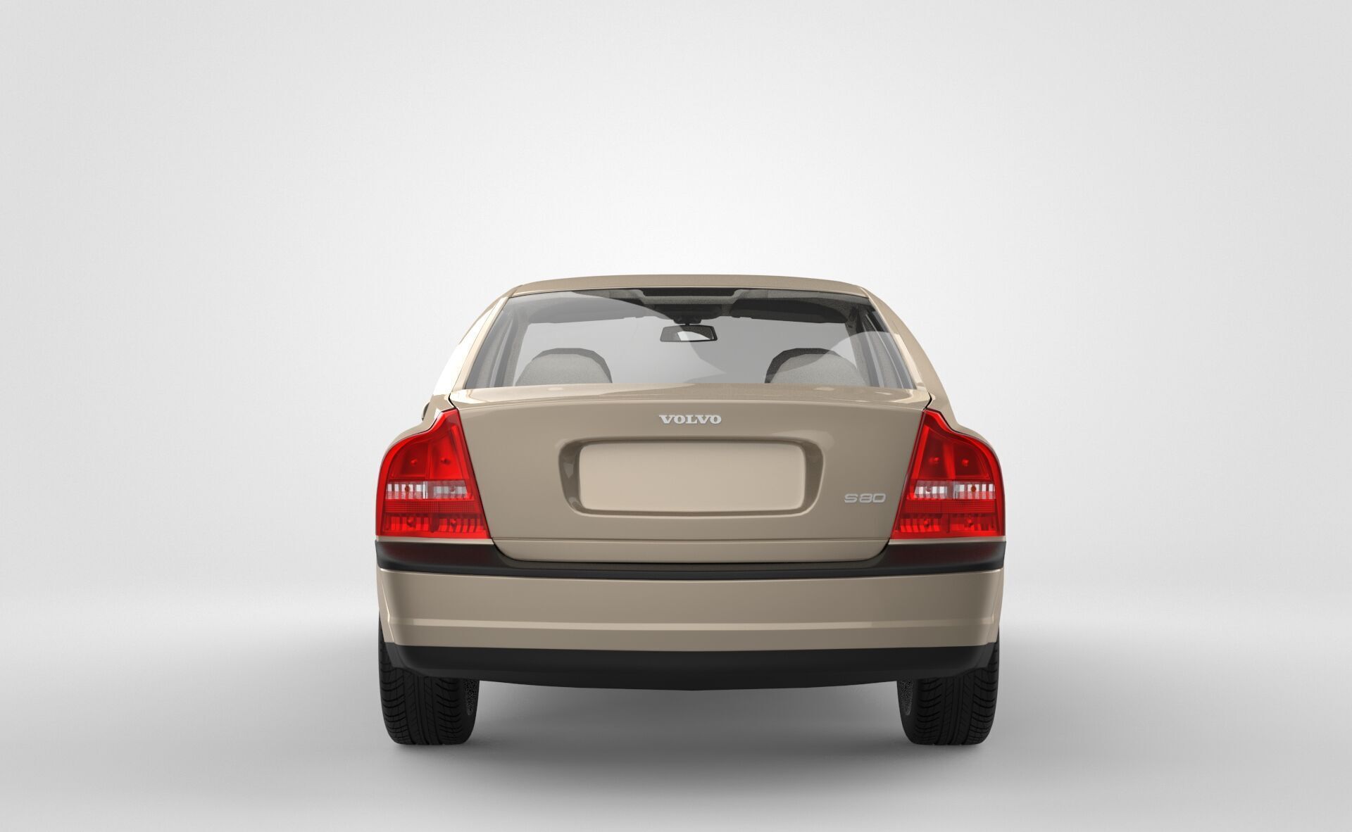 Volvo S80 T5 3D model_4