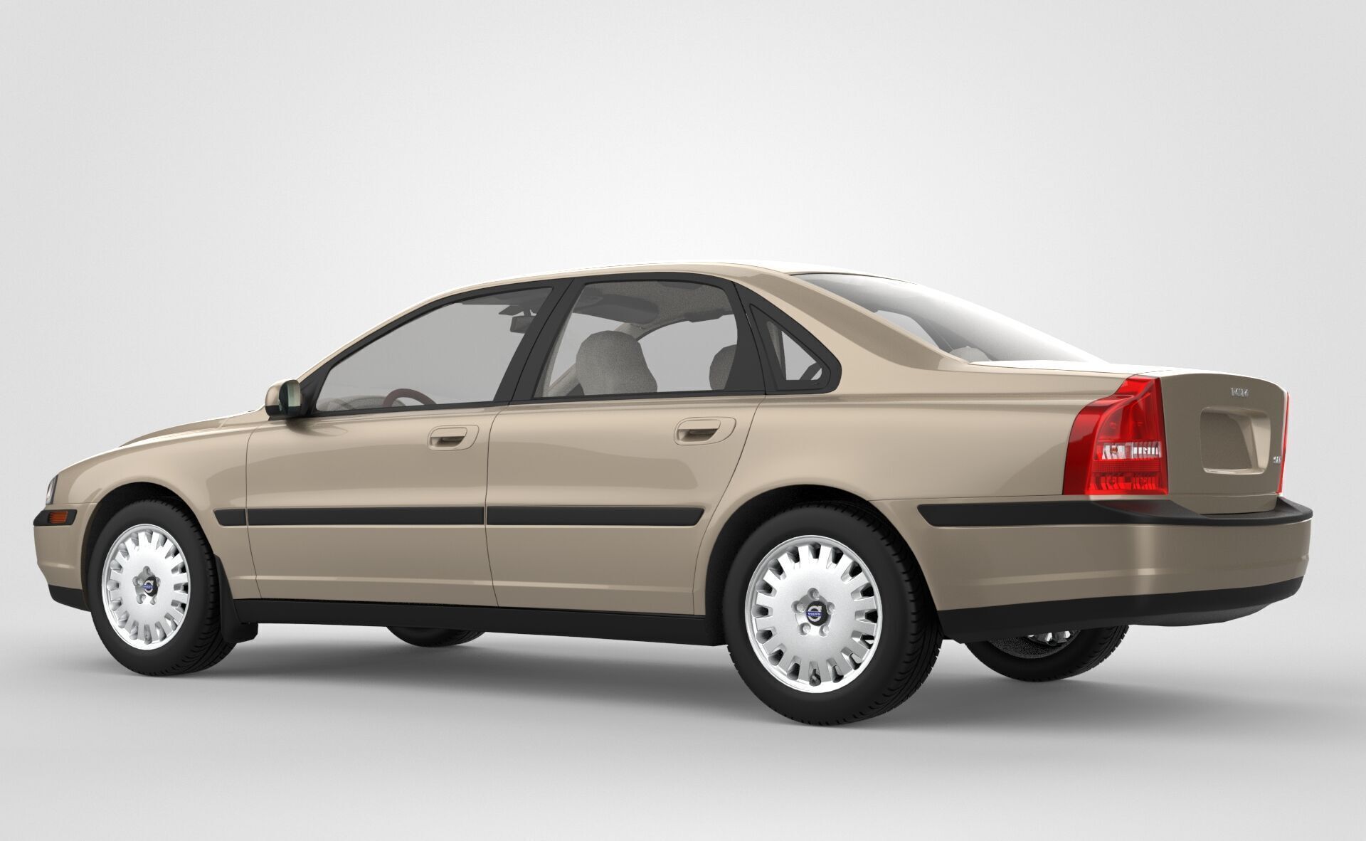 Volvo S80 T5 3D model_2