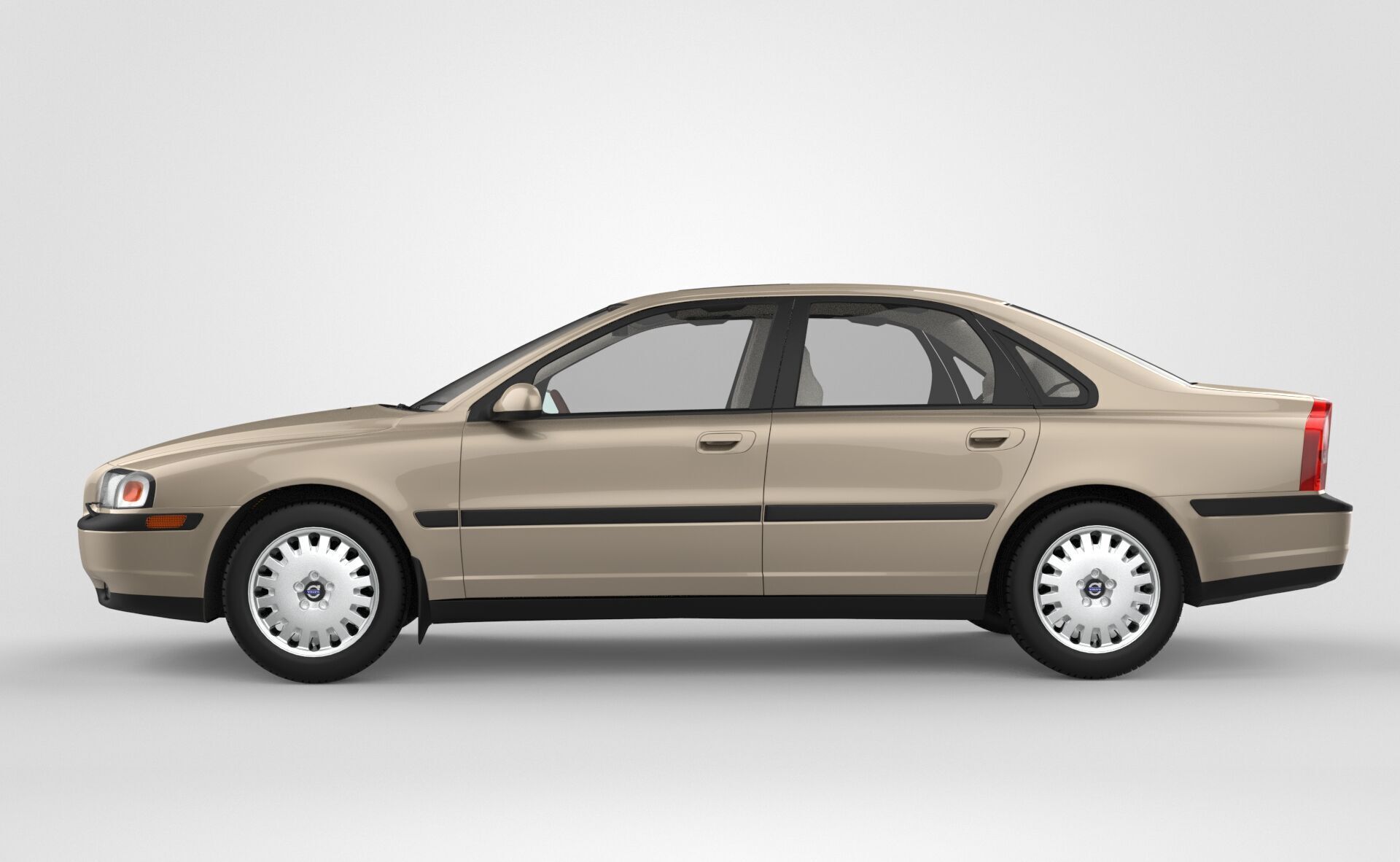 Volvo S80 T5 3D model_1