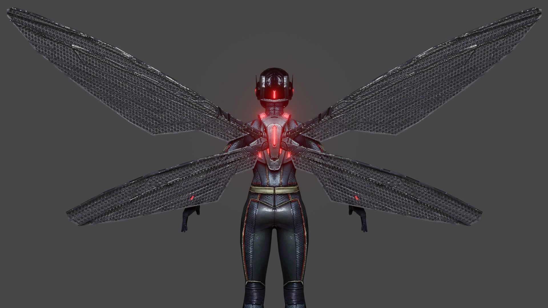 Wasp 3d model 3D model_5