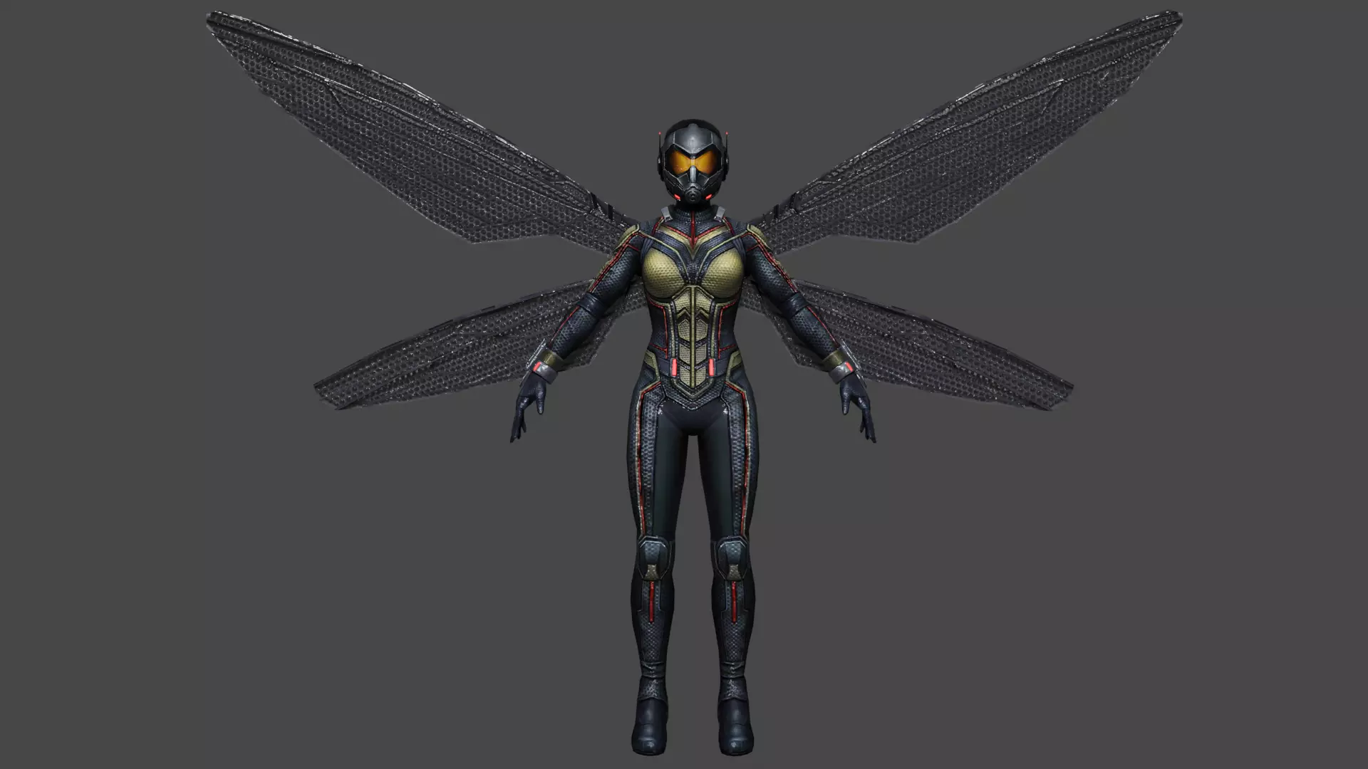 Wasp 3d model 3D model_0
