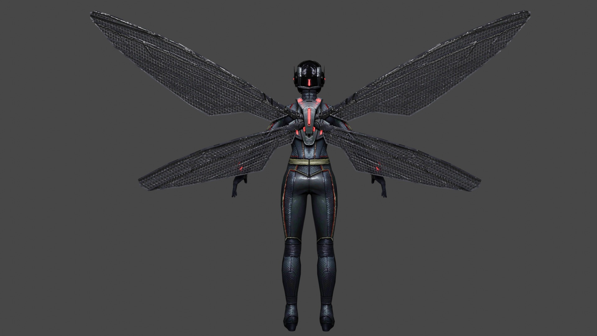 Wasp 3d model 3D model_4