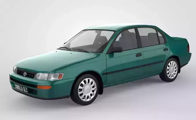 Toyota Corolla AE101 3D model