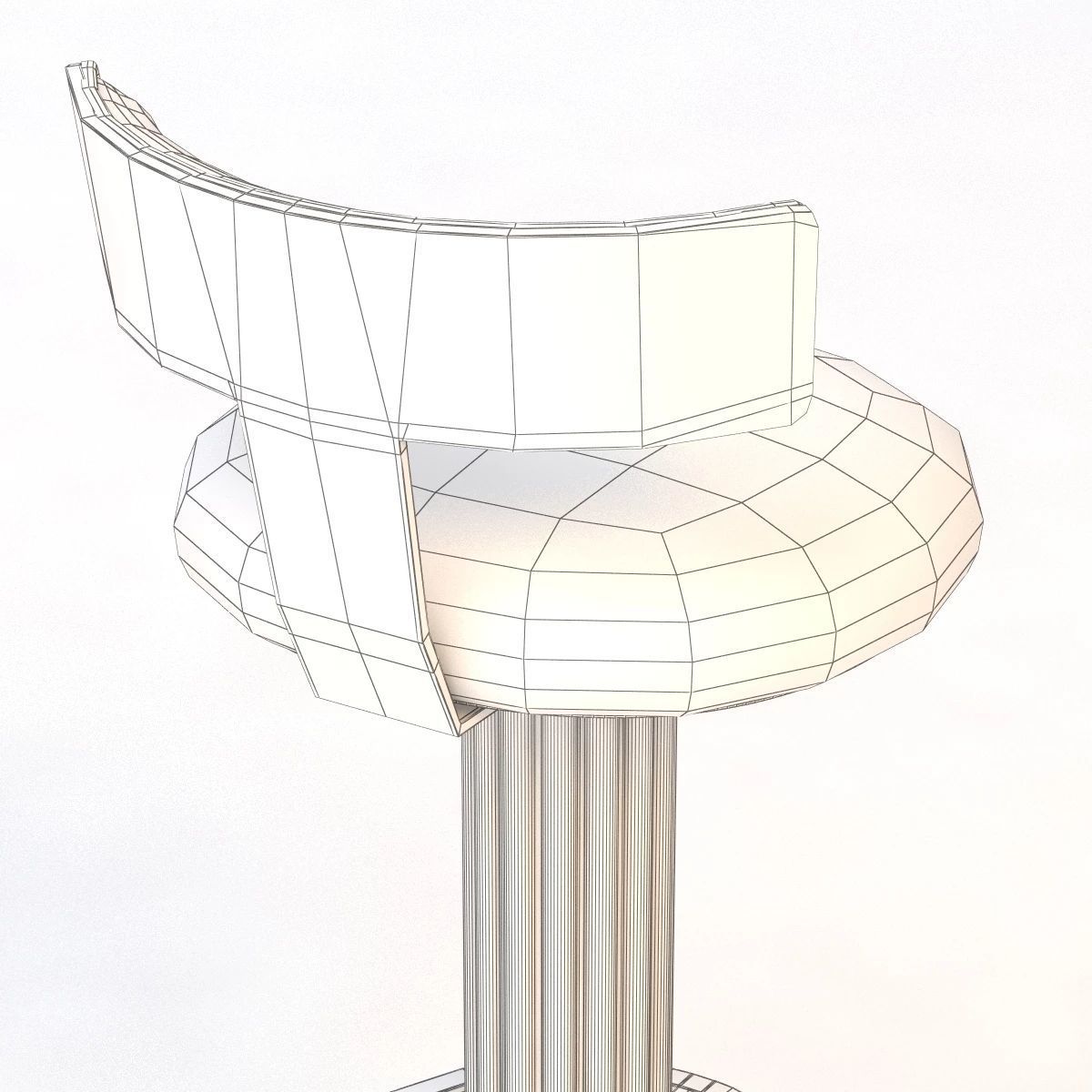 Design Leisure Barstool 3D model_7