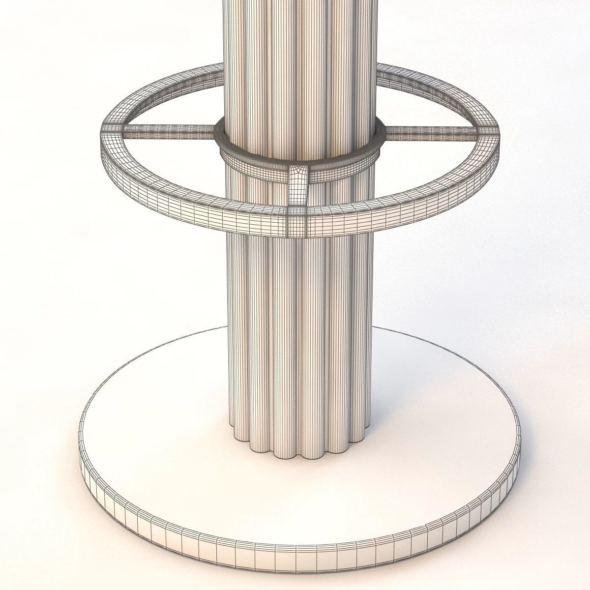 Design Leisure Barstool 3D model_9