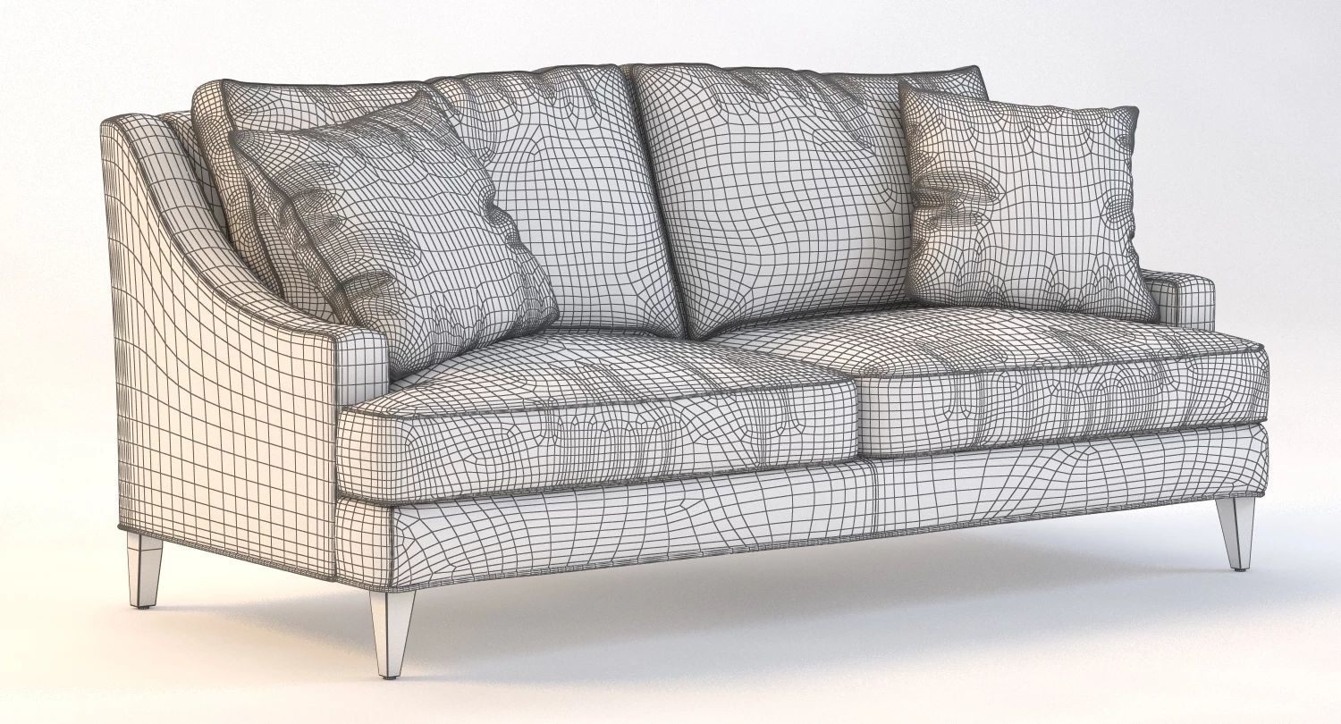 Detail Emerson Sofa 3D model_7