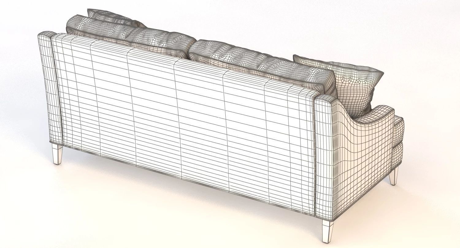 Detail Emerson Sofa 3D model_12