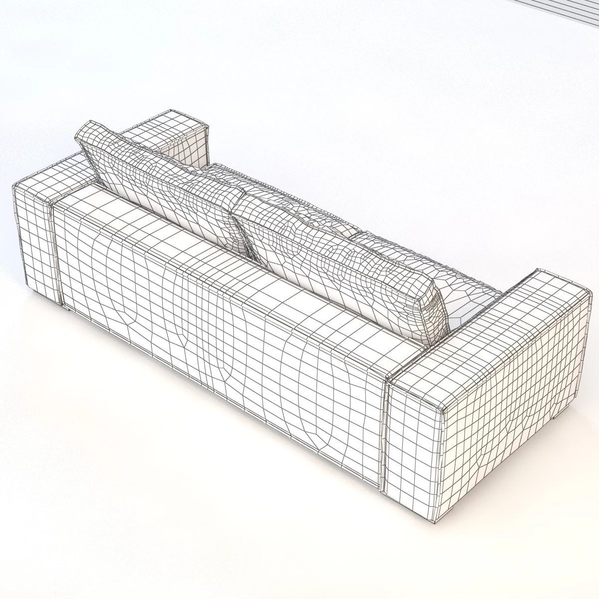 Detail Sunpan Baretto Sofa 3D model_4