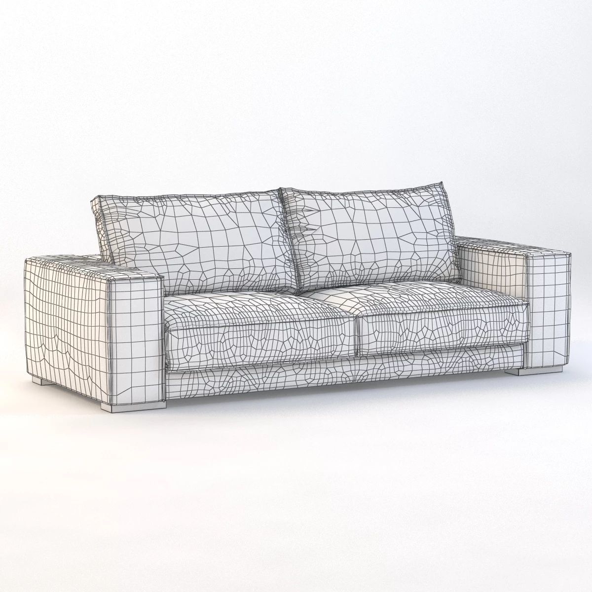 Detail Sunpan Baretto Sofa 3D model_1