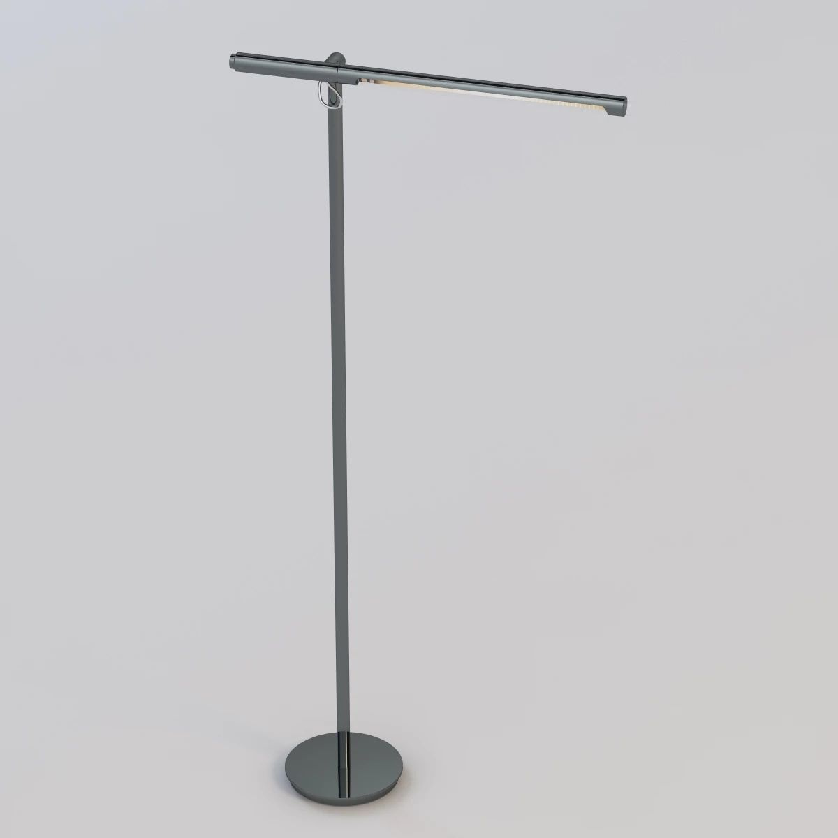 Detailed Brazo Floor Lamp 3D model_3