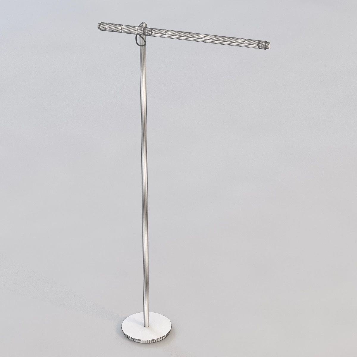 Detailed Brazo Floor Lamp 3D model_7