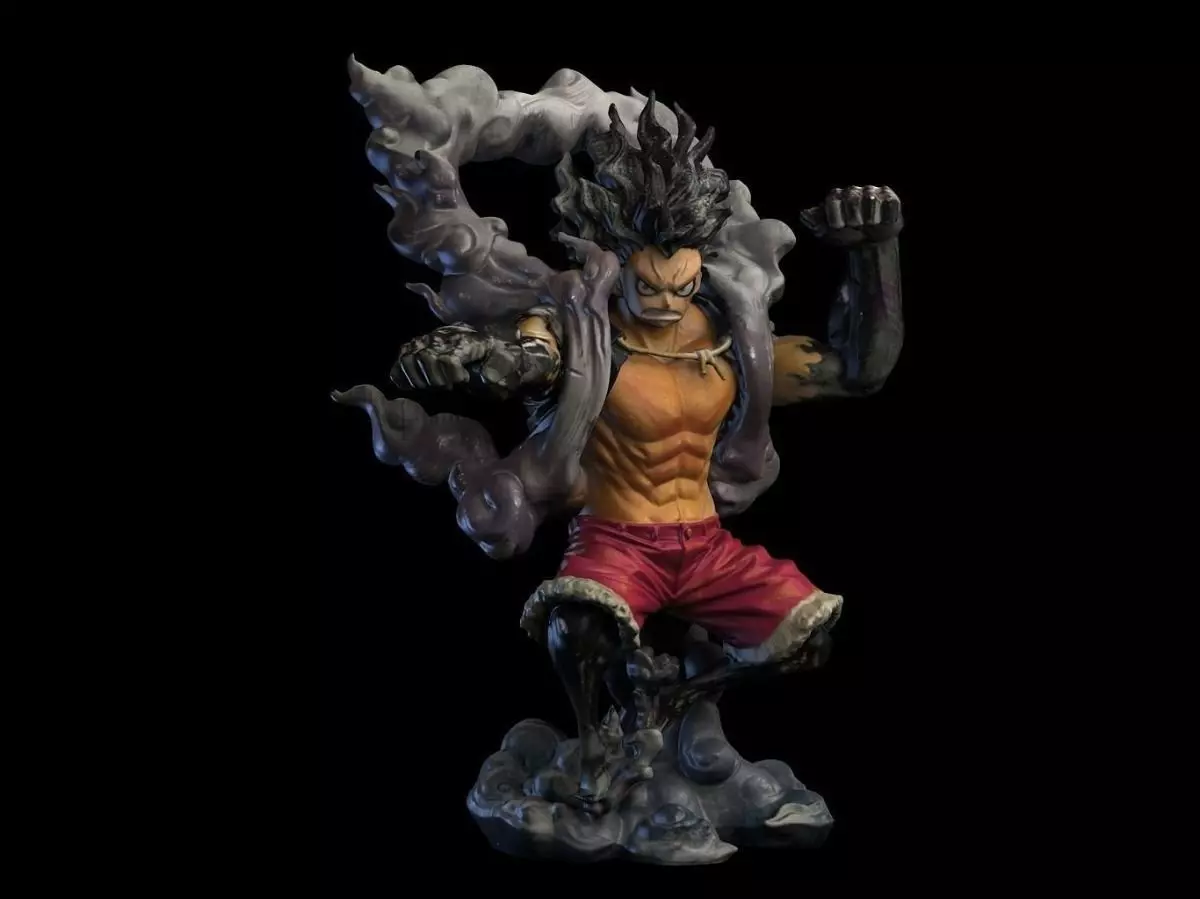 Luffy Snakeman  GEAR 4 HQ  3D print model_0