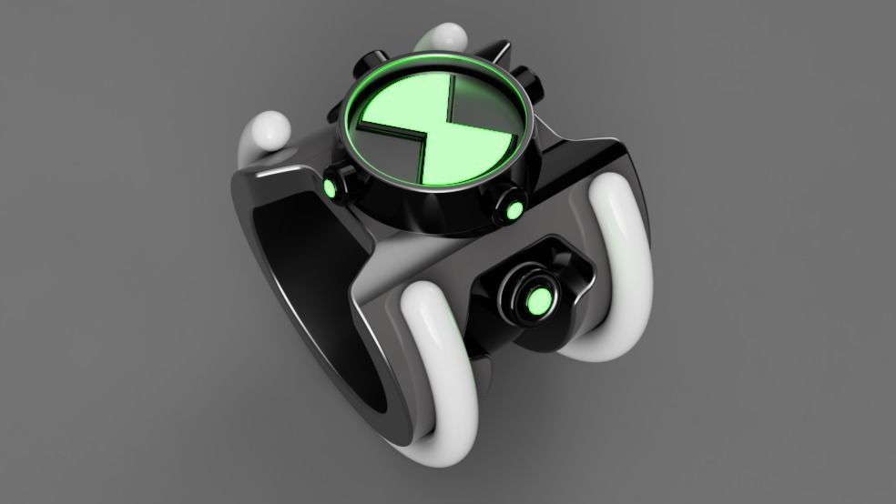 Ben-10 Omnitrix Fan Made 3D print model_2