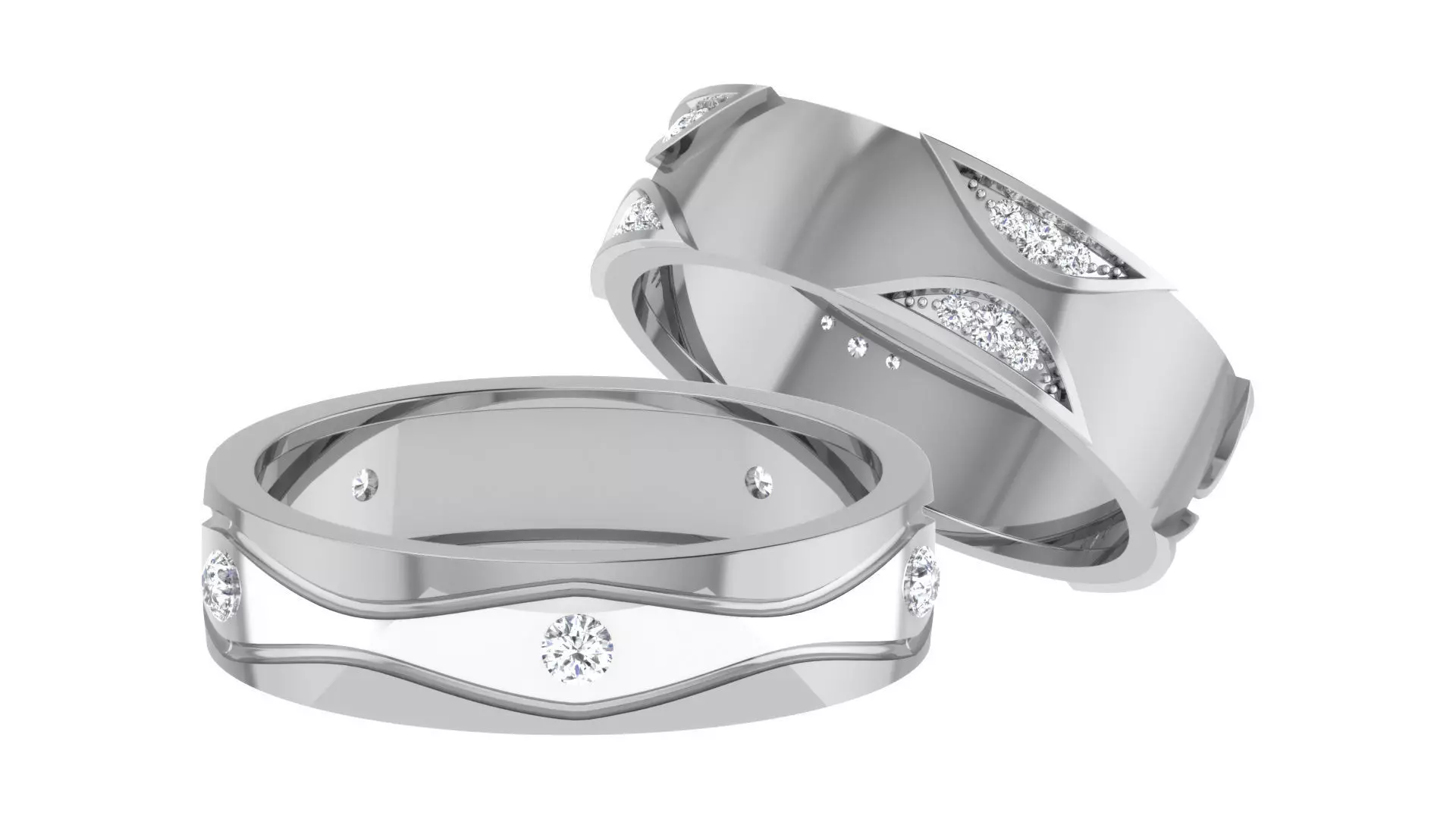 Band ring - 51 3D print model_0