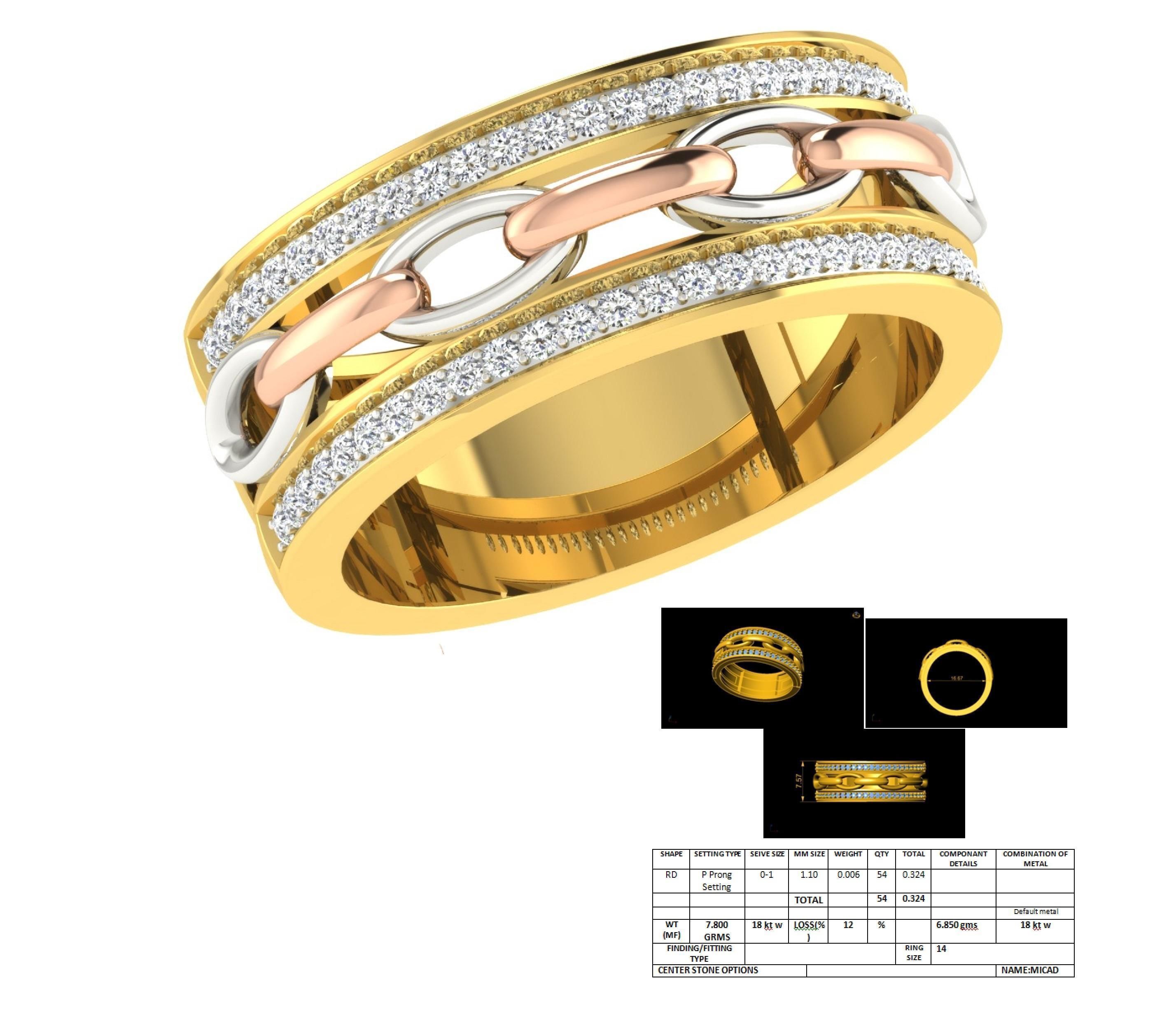 Band ring - 37 3D print model_4