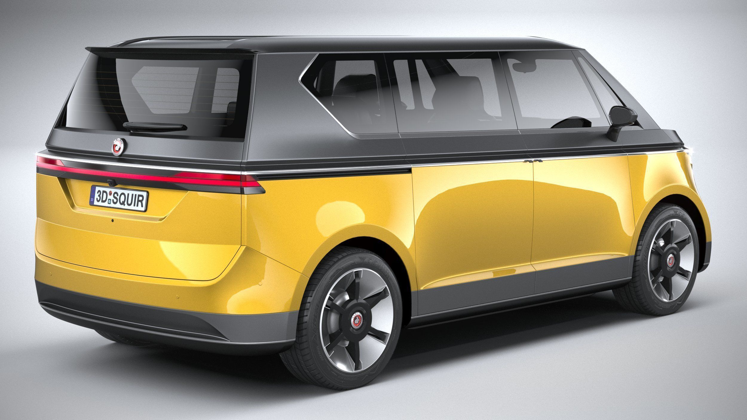 Generic Van EV v1 2023 3D model_17