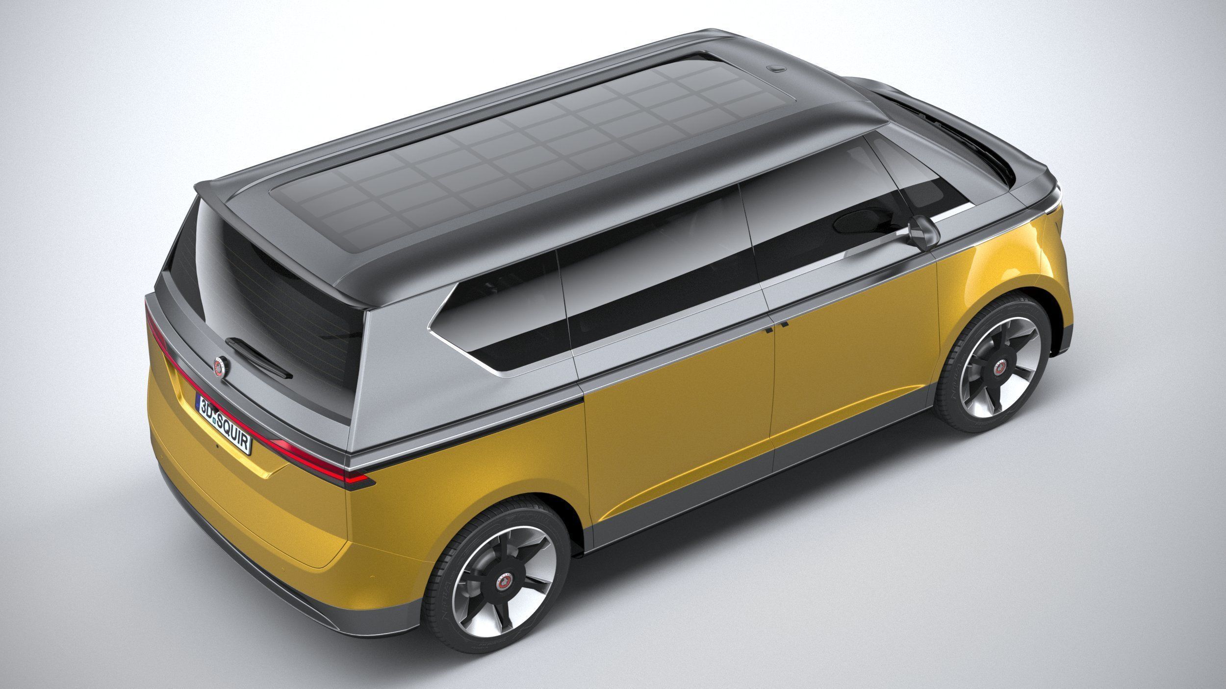 Generic Van EV v1 2023 3D model_10