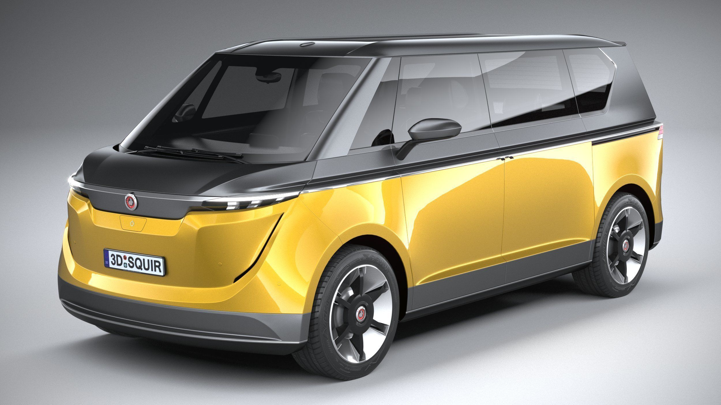 Generic Van EV v1 2023 3D model_1