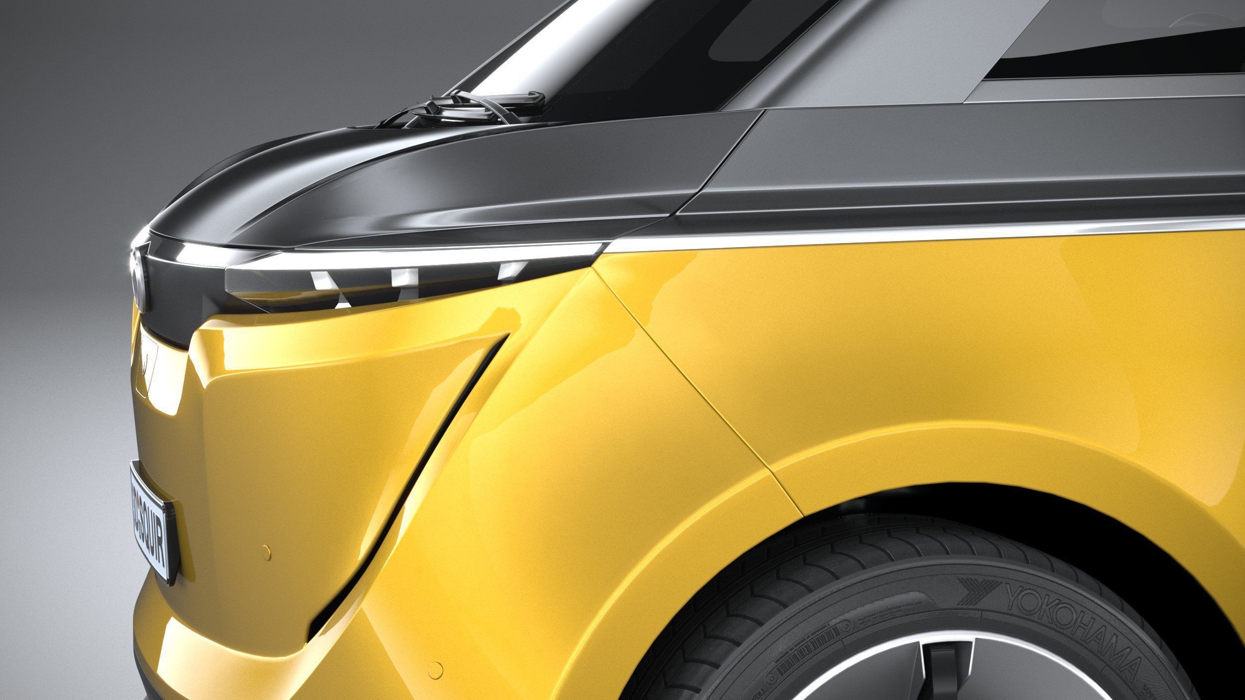 Generic Van EV v1 2023 3D model_3