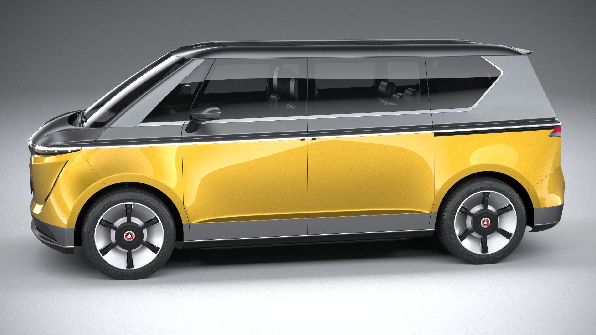 Generic Van EV v1 2023 3D model_8