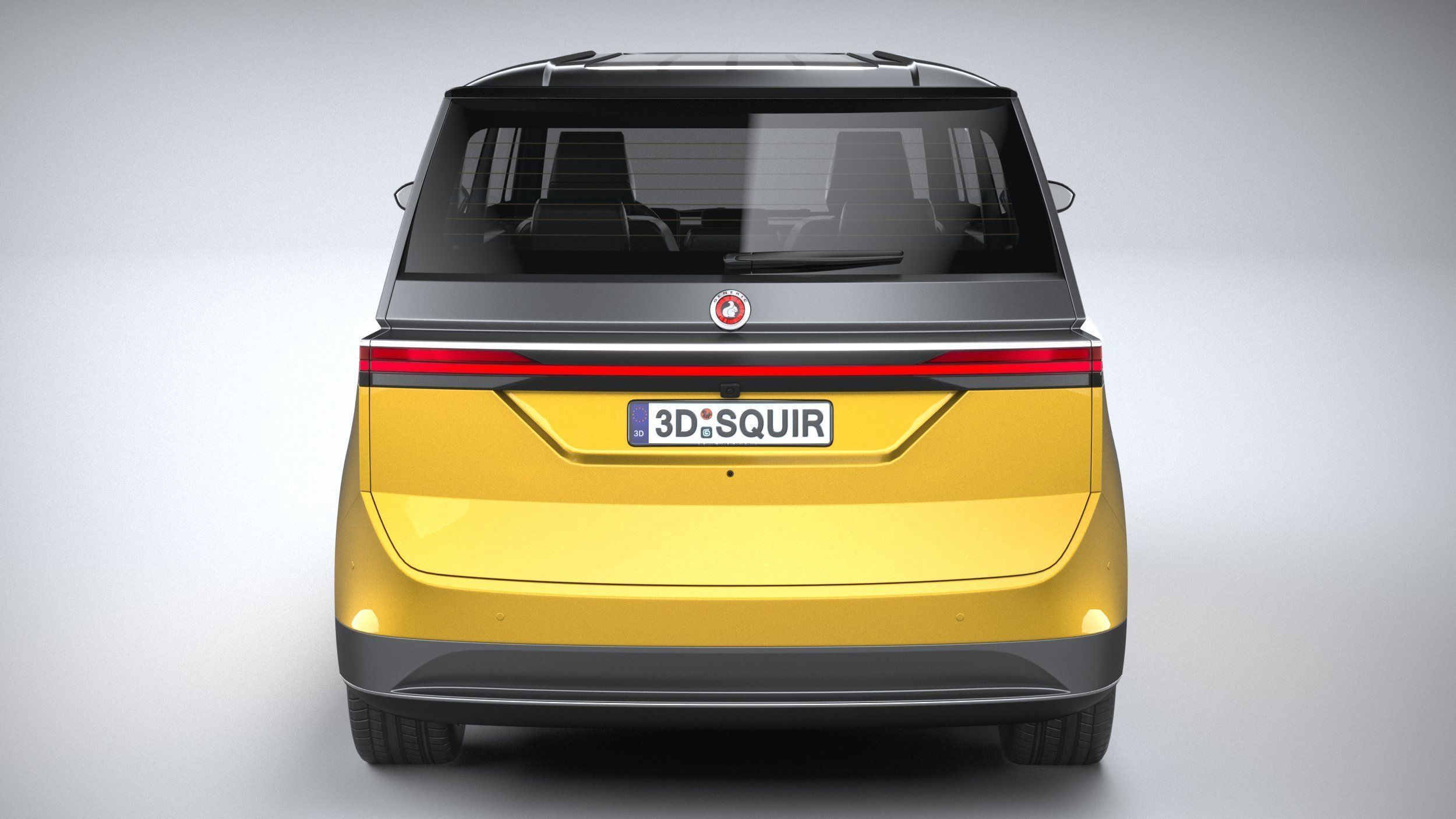 Generic Van EV v1 2023 3D model_4