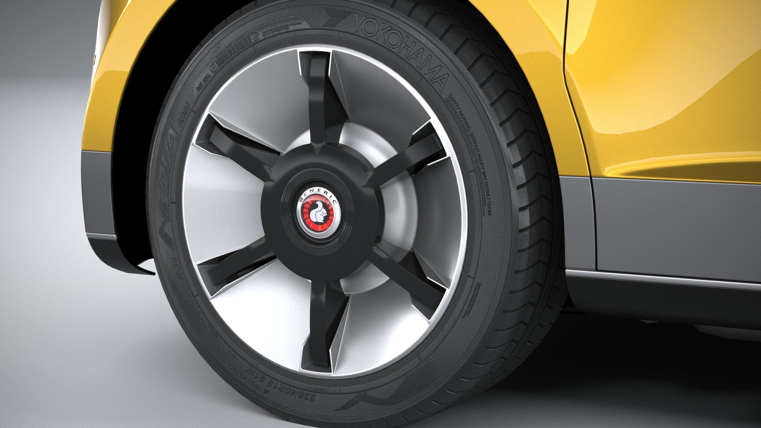 Generic Van EV v1 2023 3D model_16
