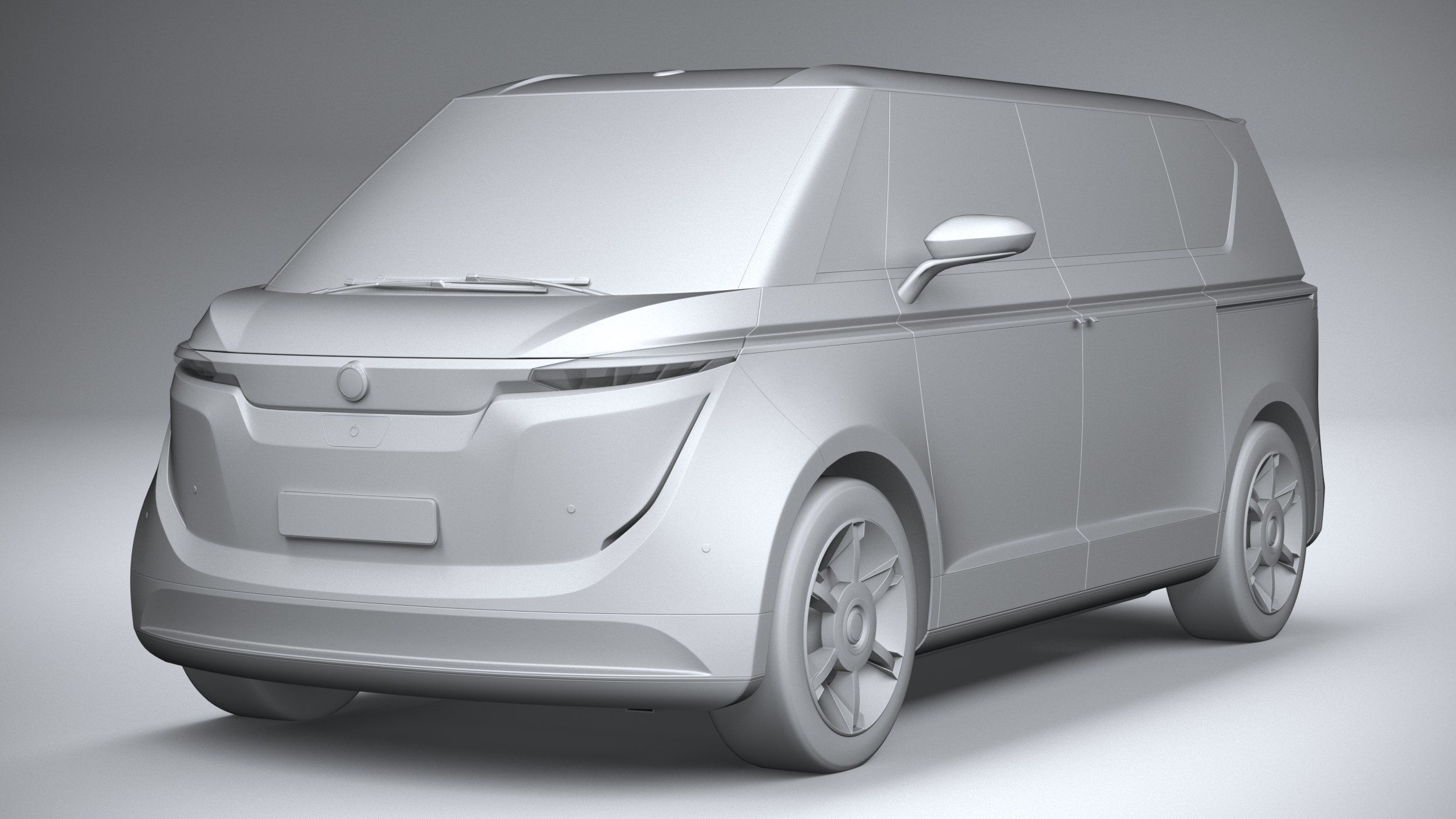 Generic Van EV v1 2023 3D model_20