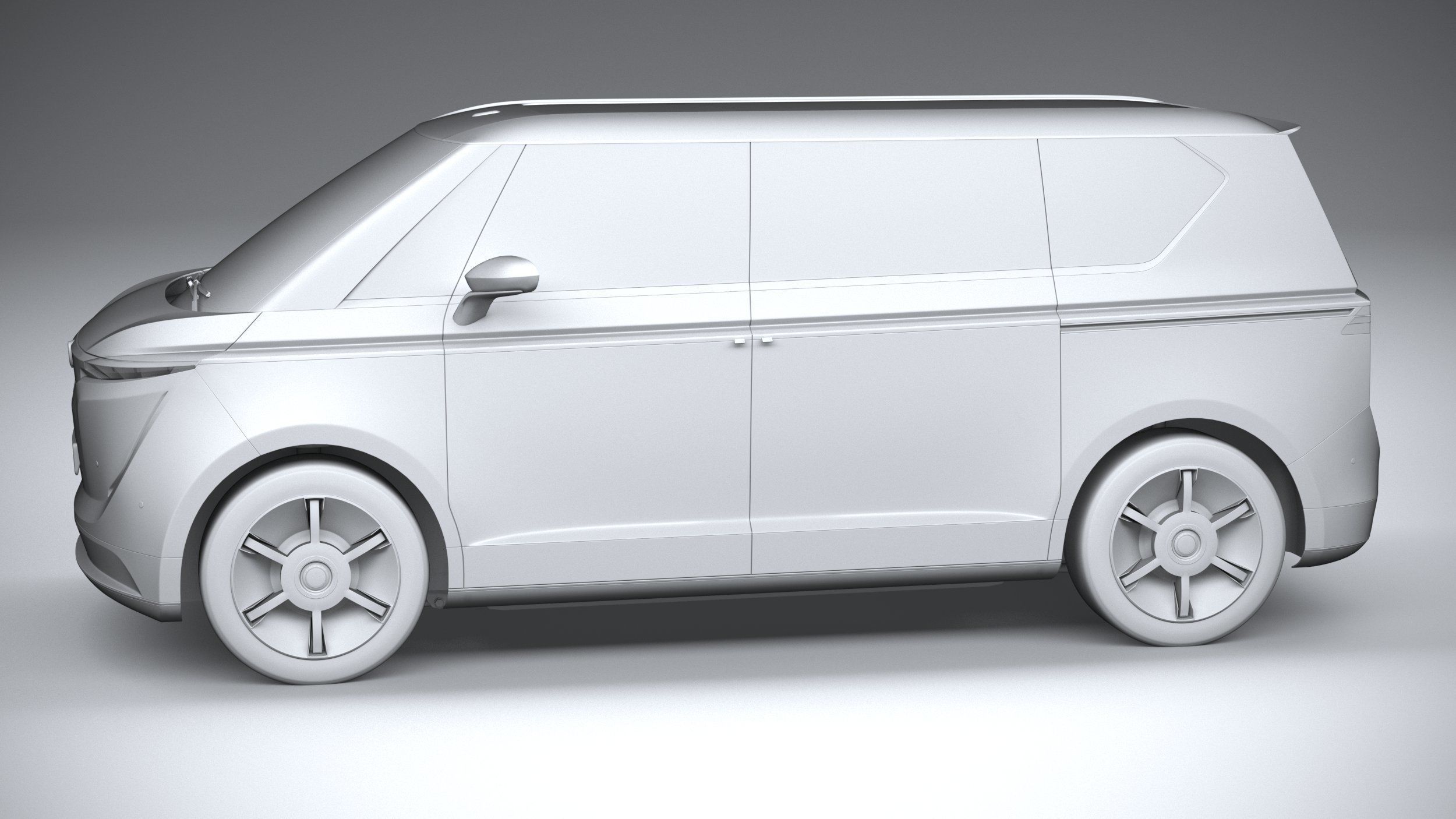 Generic Van EV v1 2023 3D model_22