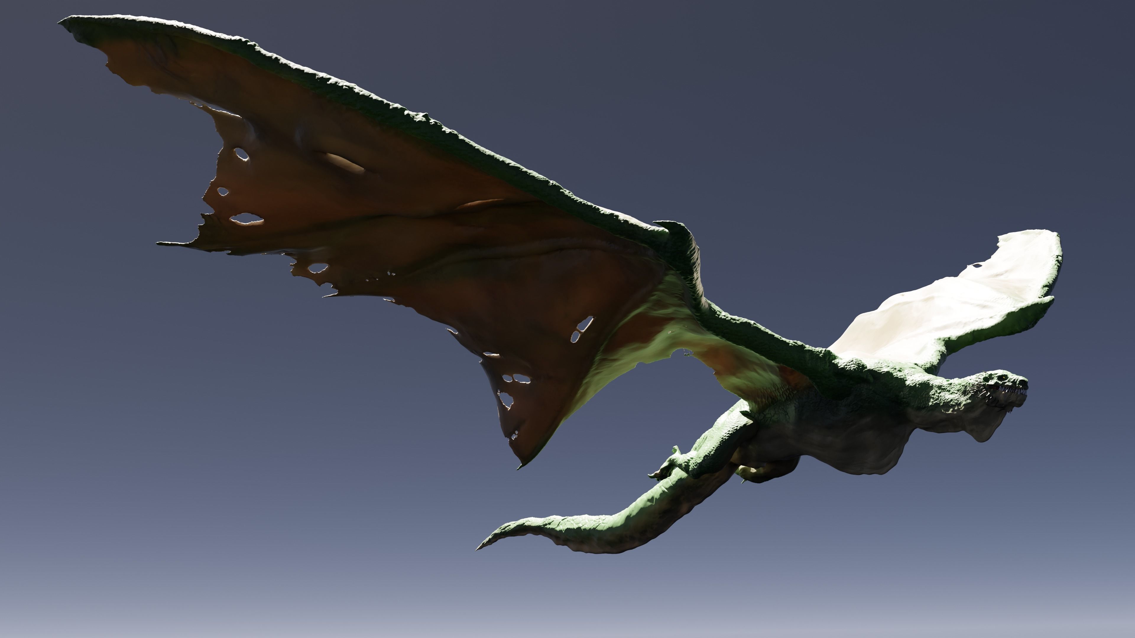 Vhagar from The House of the Dragon 3D print model_2