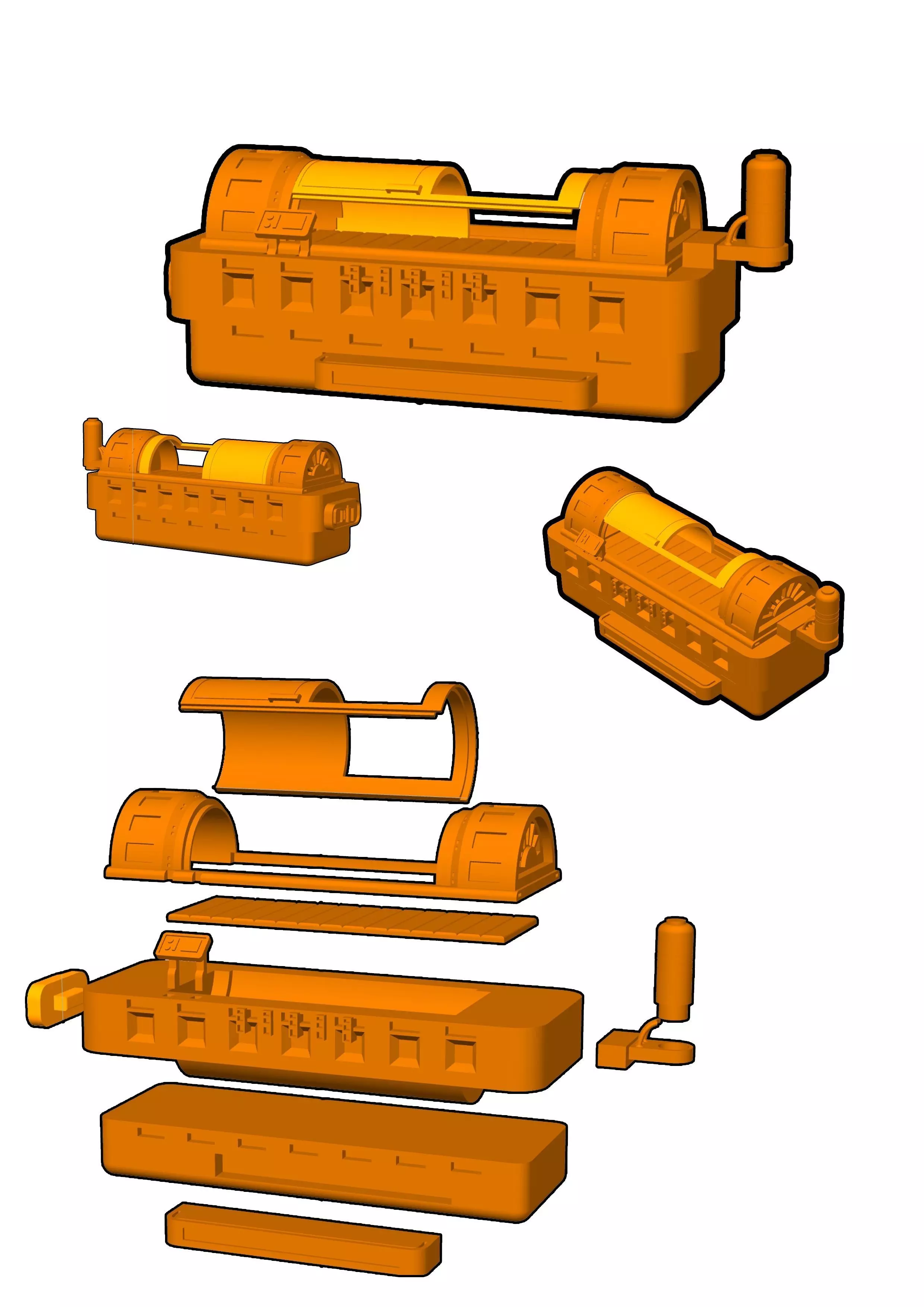 Boba bacta Tank  3D print model_0