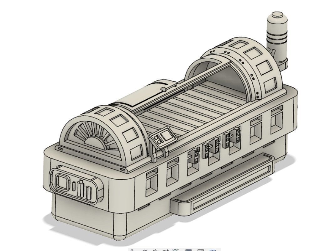 Boba bacta Tank  3D print model_7