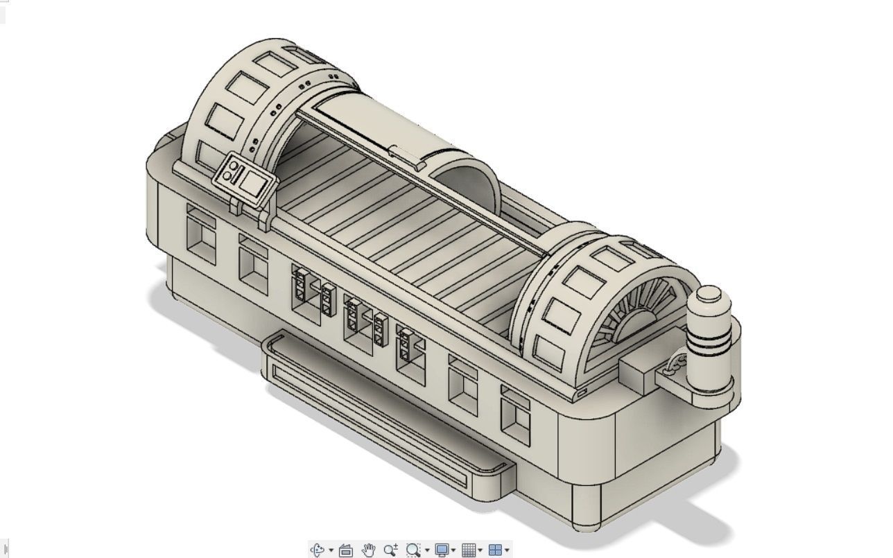 Boba bacta Tank  3D print model_6