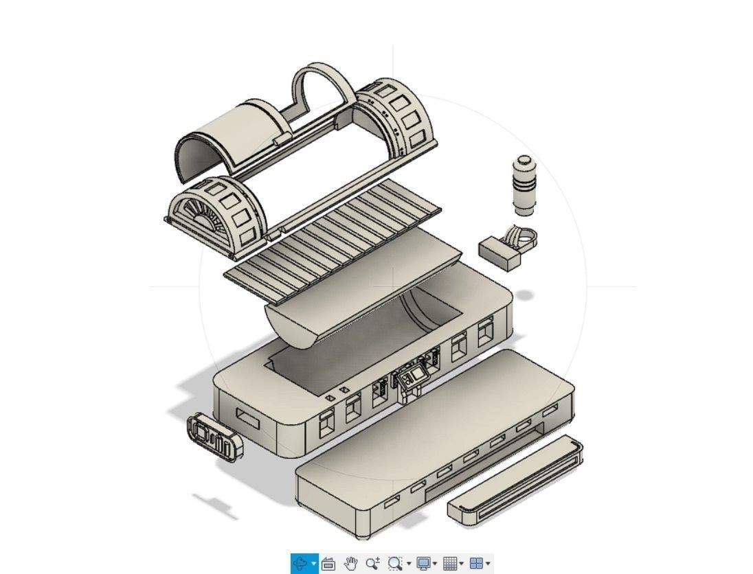 Boba bacta Tank  3D print model_5