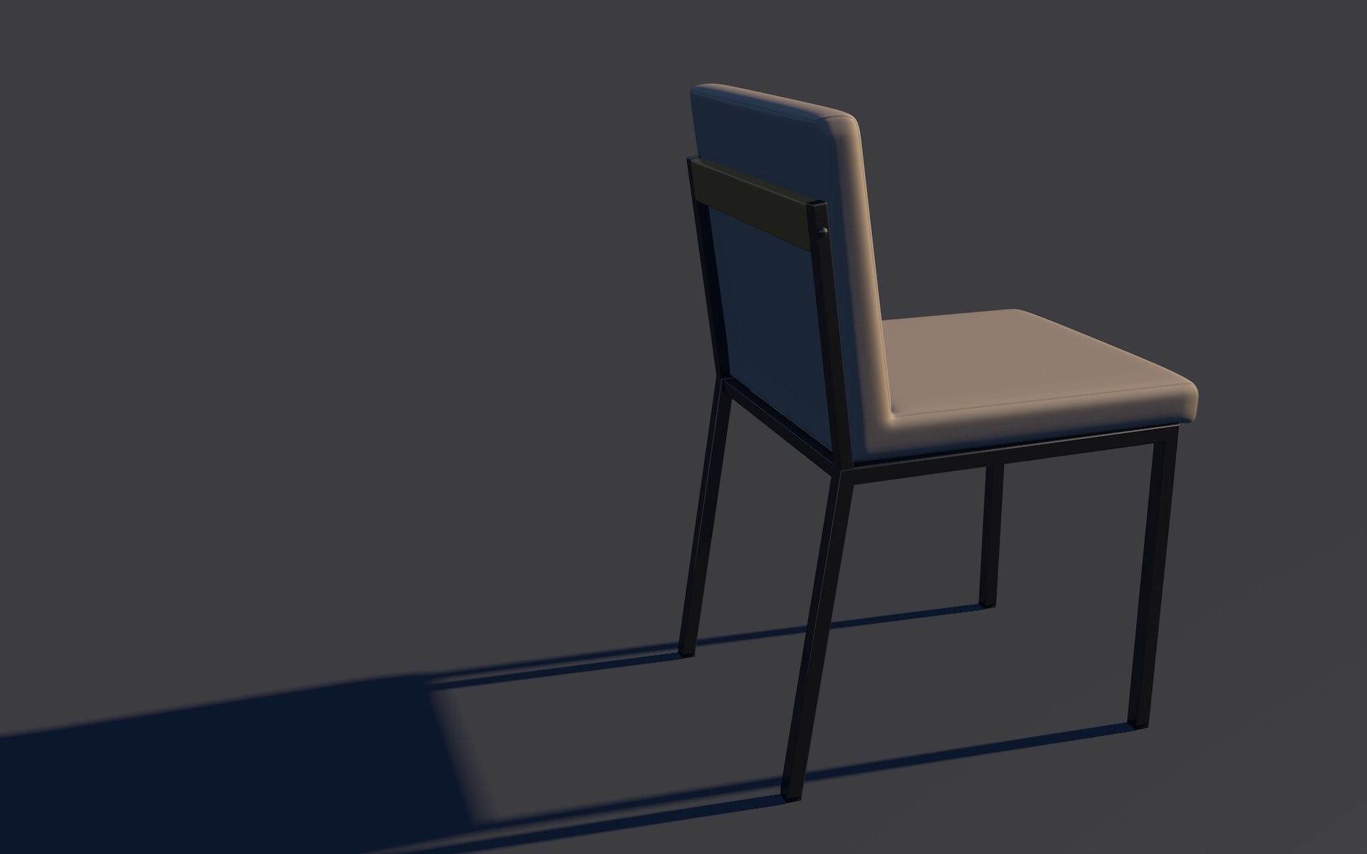 Leather Chair 3 3D model_1