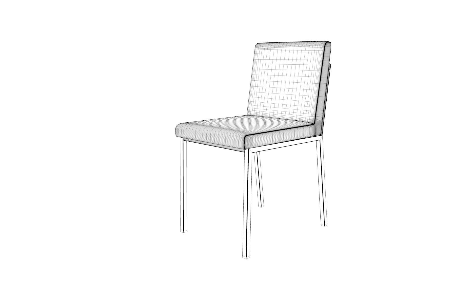 Leather Chair 3 3D model_2