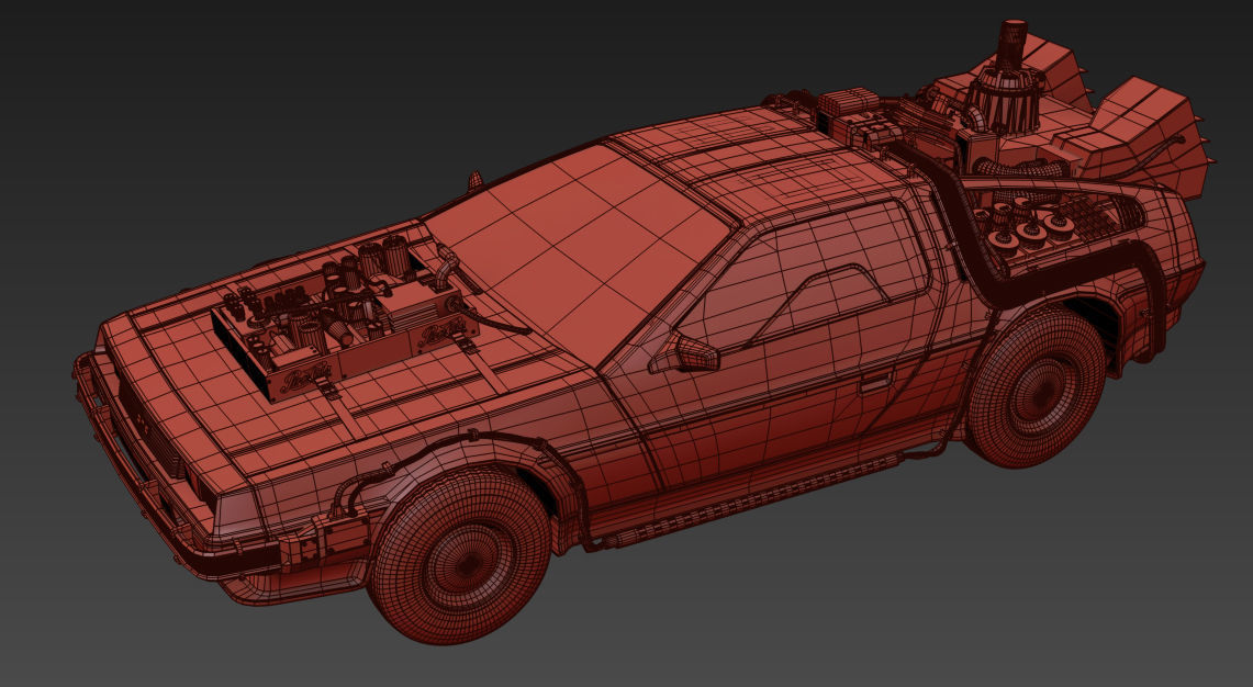 Delorean Time Machine Episode 3 Wild West 3D model_13