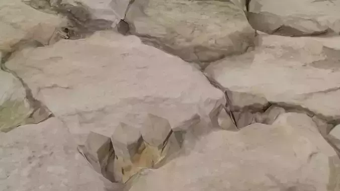 Rock Plane surface 3D MODEL Texture