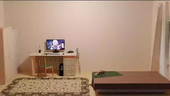 3d visualization of the room